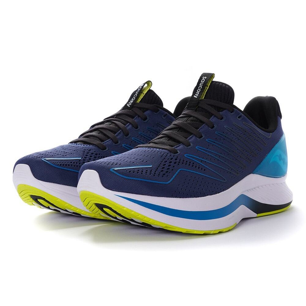 Saucony Endorphin Men's Running Shoes Storm/Citrus, Size 11 M